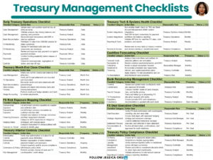 10 Treasury Management Checklists