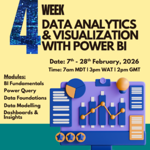 Data Analytics & Visualization with Power BI