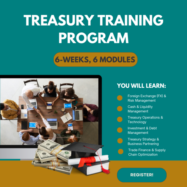 Become a Treasury Efficiency & Transformation Expert