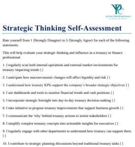 Strategic Thinking Self Assessment