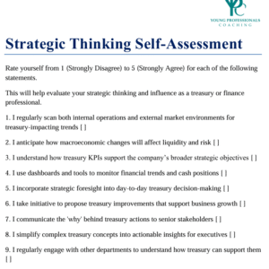 Strategic Thinking Self Assessment