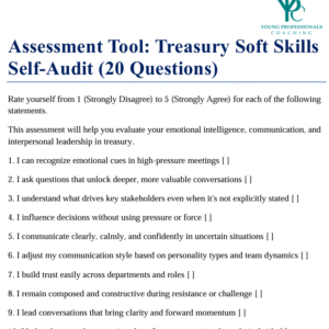 Treasury Soft Skills Self Audit
